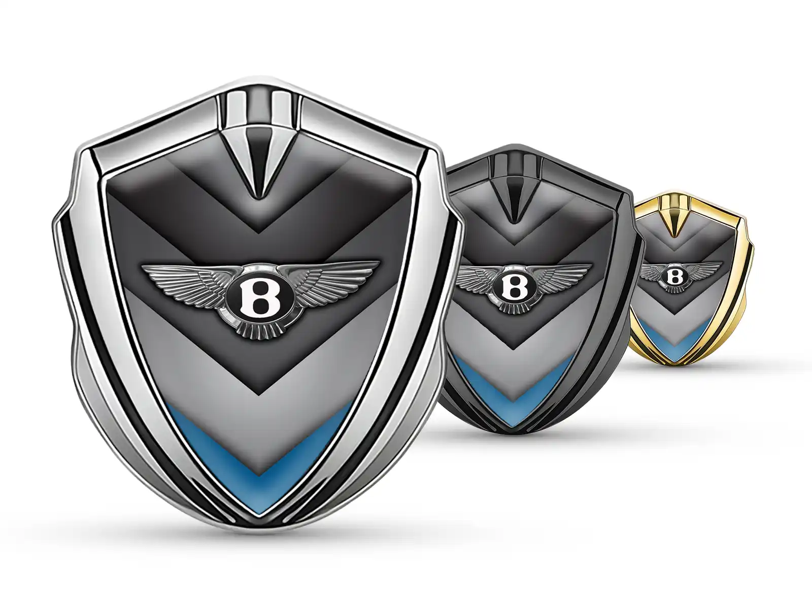 Bentley Metall Emblem Abzeichen Luxus Design Legierung